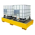 Steel sump pallets for tanks